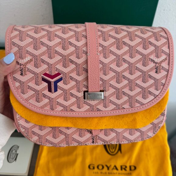 Goyard Belvedere PM Crossbody – Powder Rose Pink – Ultra Rare, Brand New - Picture 3 of 14